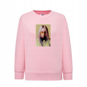 Bluza BILLIE EILISH Blosh dziecięca różowa 140