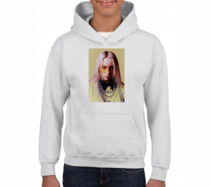 Bluza BILLIE EILISH dziecięca biała 116