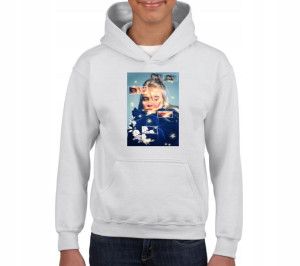 Bluza BILLIE EILISH dziecięca biała 152