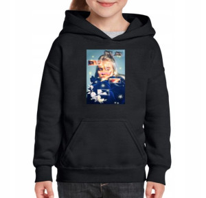 Bluza BILLIE EILISH dziecięca czarna 116