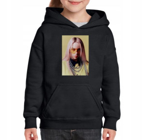 Bluza BILLIE EILISH dziecięca czarna 116