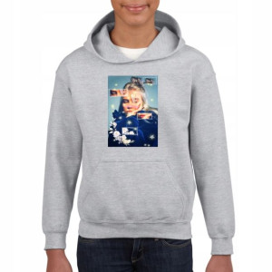 Bluza BILLIE EILISH dziecięca szara 140