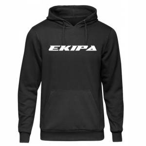 Bluza ekipa friza wersow dziecięca czarna 140