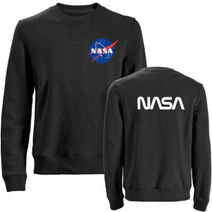 Bluza nasa NASA dziecięca czarna 128