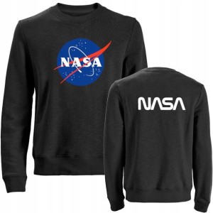 Bluza nasa NASA dziecięca czarna 128