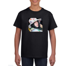 Koszulka Billie Eilish dziecięca czarna 128