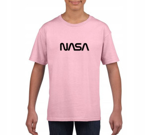 Koszulka Nasa nasa dziecięca różowa 128
