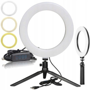 Lampa Do Selfie Pierścieniowa Ring Makijaż Led