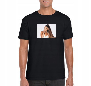 Koszulka męska Ariana Grande czarna L