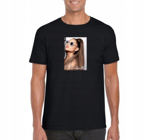 Koszulka męska Ariana Grande czarna M