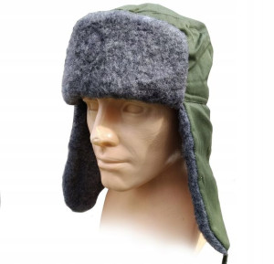 Węgierska Czapka Zimowa Wojskowa 55 Cm