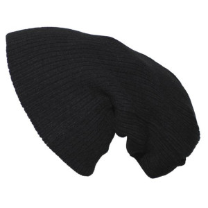 Czapka Beanie Długa Czarna