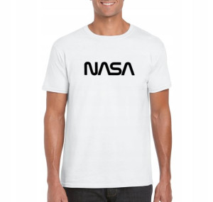 Koszulka nasa NASA męska biała S