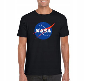 Koszulka nasa NASA męska CZARNA M