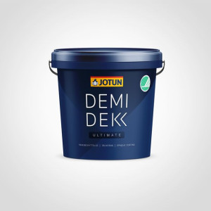 Farba do drewna - Jotun Demidekk Täckfärg 10 L Kremowy - STD 1465