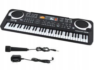 Keyboard Organy Elektroniczne Do Nauki + Mikrofon