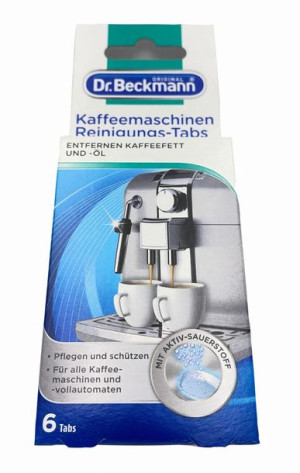 Tabletki do czyszczenia ekspresu Dr Beckmann  6szt