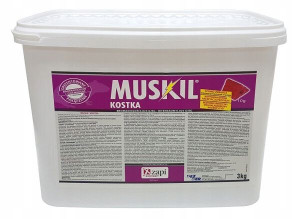 Kostki MUSKIL trucizna na SZCZURY myszy 3 kg ZAPI