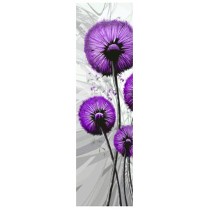 FOTOROLETA  Fioletowe dmuchawce 42x150