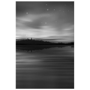 OBRAZ DRUKOWANY  Nocny widok 20x30