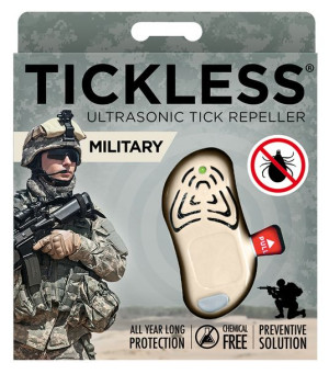 Tickless Military odstraszacz kleszczy - Beżowy