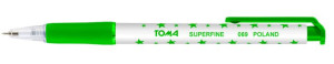 Długopis Toma Superfine Automat TO-069 zielony
