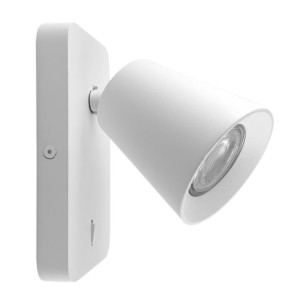 Lampa halogenowa kinkiet spot naścienny z włącznikiem