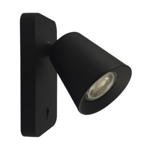 Lampa halogenowa kinkiet spot naścienny z włącznikiem
