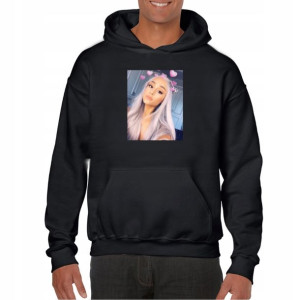Bluza Ariana Grande damska męska czarna M