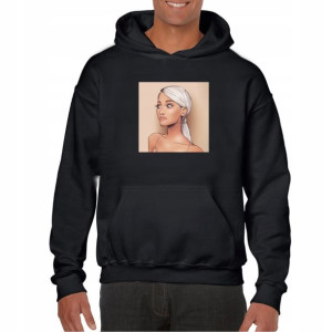 Bluza Ariana Grande damska męska czarna XS