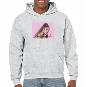 Bluza Ariana Grande damska męska szara S