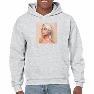 Bluza Ariana Grande damska męska szara XL