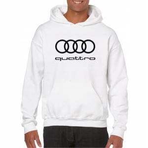 Bluza Audi a3 a4 a6 a8 rs damska męska biała L