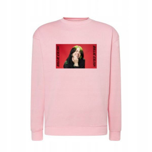 Bluza Billie Eilish Blosh damska męska RÓŻOWA M