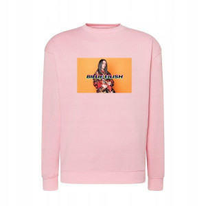 Bluza Billie Eilish Blosh damska męska RÓŻOWA S