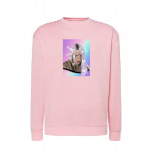 Bluza Billie Eilish Blosh damska męska RÓŻOWA S