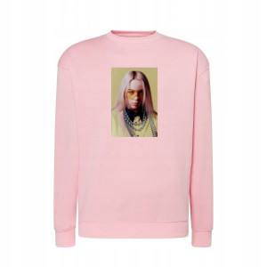 Bluza Billie Eilish Blosh damska męska RÓŻOWA XL