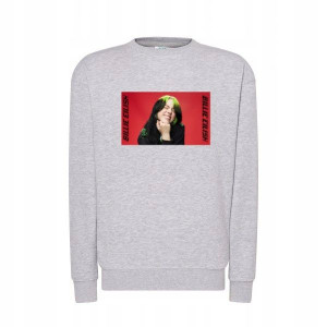 Bluza Billie Eilish Blosh damska męska SZARA XL