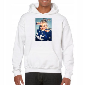 Bluza Billie Eilish damska męska biała S