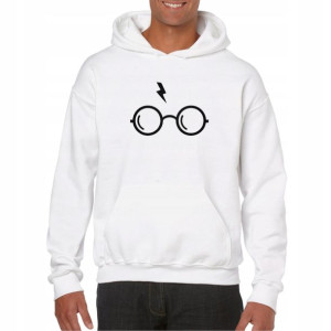 Bluza Harry Potter damska męska biała M