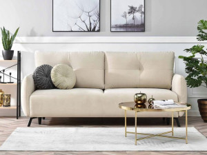 Designerska Kanapa Z Funkcją Spania I Pojemniekiem Lulu Welurowa