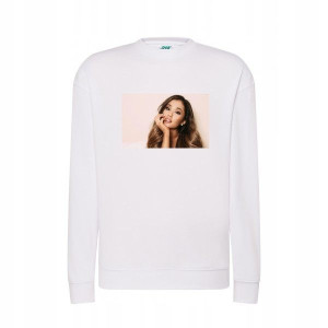 Bluza Ariana Grande damska męska BIAŁA M