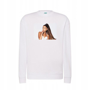 Bluza Ariana Grande damska męska BIAŁA M