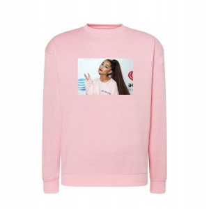 Bluza Ariana Grande damska męska RÓŻÓWA S