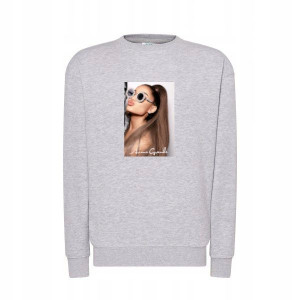 Bluza Ariana Grande damska męska SZARA M