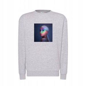Bluza Ariana Grande damska męska SZARA M
