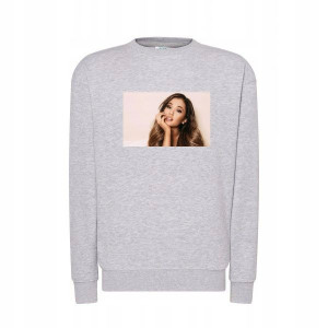 Bluza Ariana Grande damska męska SZARA M