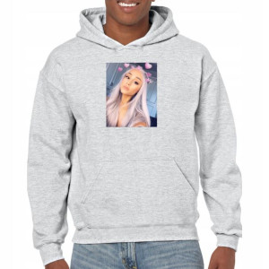 Bluza Ariana Grande damska męska szara M