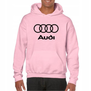 Bluza Audi a3 a4 a6 a8 rs damska męska RÓŻOWA S