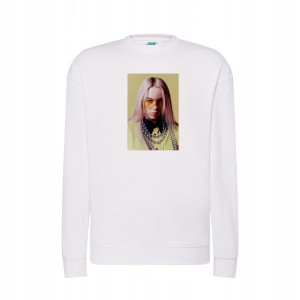 Bluza Billie Eilish Blosh damska męska BIAŁA S